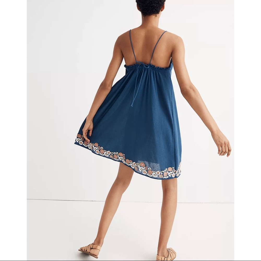 Madewell Embroidered Tulum Cover-Up Dress
